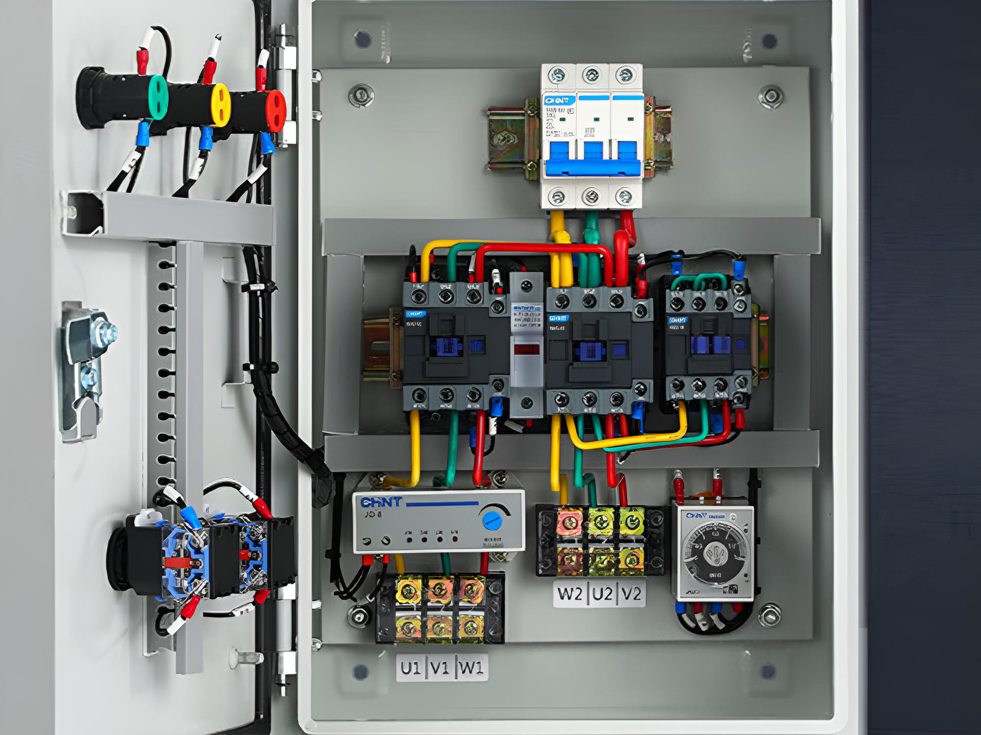 星三角降壓?jiǎn)?dòng)電控箱-新一能配電柜廠家 星三角降壓?jiǎn)?dòng)電控箱-新一能配電柜廠家